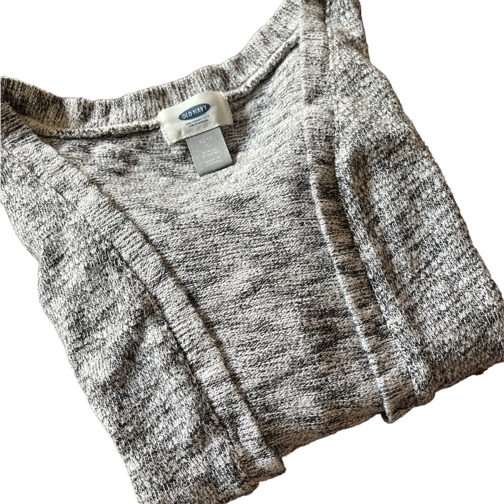 Girls Variegated Cardigan Sweater - Size S
